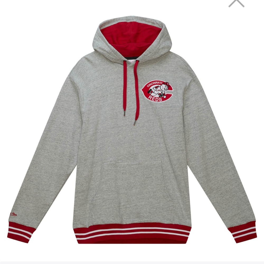 Classic French Terry Hoodie Cincinnati Reds